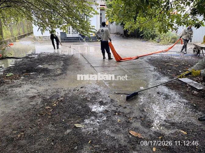 Cần tìm nam vệ sinh công trình đang thi công tại l