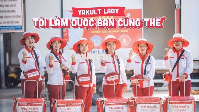 [LÀM NGAY, KO CẦN KN] YAKULT LADY