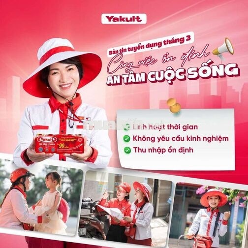 Tuyển nữ bán hàng gần nhà quận 6-Quận 8