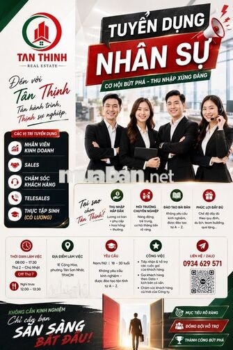 Tuyển dụng 5 Nhân viên Chăm sóc Khách hàng