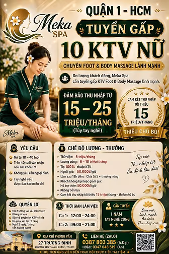 Tiệm đông khách cần tìm thêm đồng đội ạ