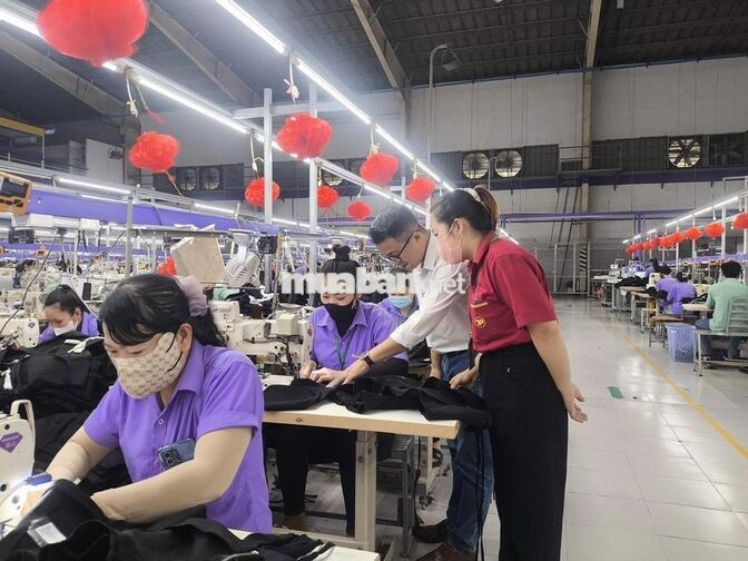 Tuyển dụng 100 thợ may - nhận đào tạo may
