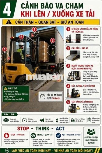 Tuyển dụng nhân viên lái xe nâng