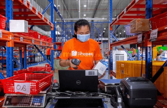 NHÂN VIÊN KHO SHOPEE KCN XUYÊN Á - THU NHẬP 12-14TR/THÁNG