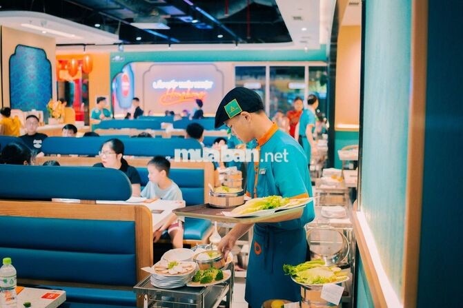 [QUẬN 3] Tuyển PHỤC VỤ/PHỤ BẾP LƯƠNG, TIPS HẤP DẪN
