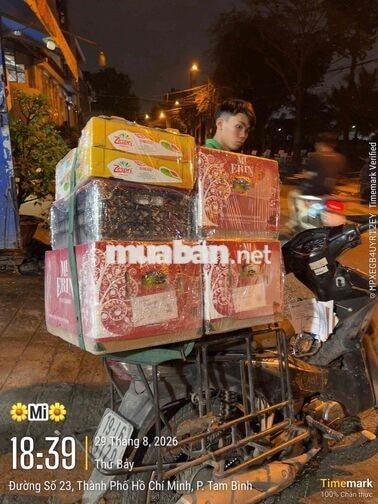 TUYỂN NHÂN VIÊN GIAO HÀNG TRÁI CÂY