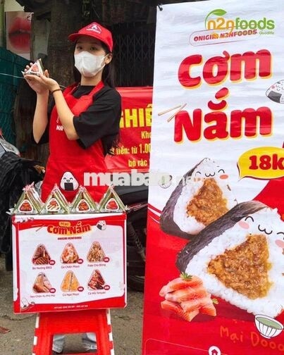 [LÀM NGAY, KO CẦN KN] 50 NV BÁN CƠM NẮM