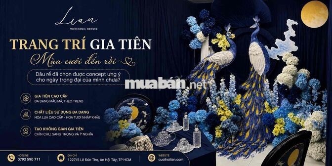 Tuyển Nhân Viên Decor - Setup tiệc cưới