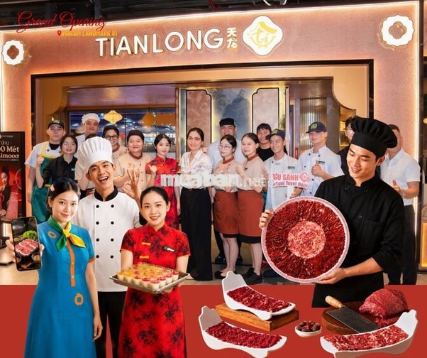 Q6 KHAI TRƯƠNG - TUYỂN 20 PHỤC VỤ LỄ TÂN PHA CHẾ