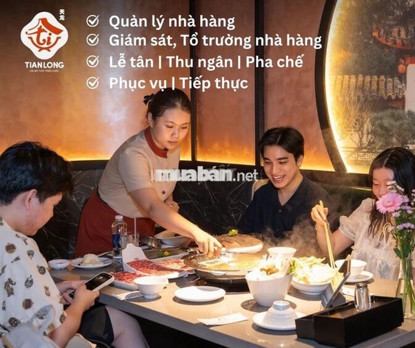 Q6 KHAI TRƯƠNG - TUYỂN 20 PHỤC VỤ LỄ TÂN PHA CHẾ
