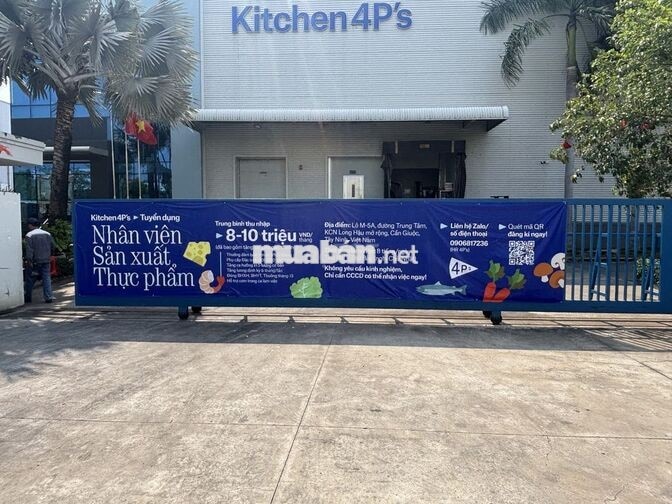 Tuyển Nhân viên sản xuất thu nhập 11tr/ tháng 