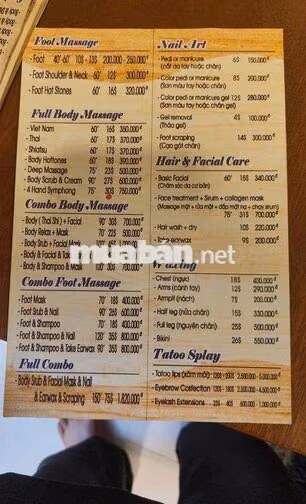 TUYỂN KTV SPA NGAY CHỢ BẾN THÀNH