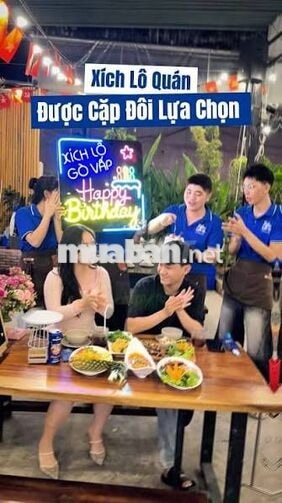 XÍCH LÔ QUÁN GÒ VẤP TUYỂN PHỤC VỤ 6 - 8 TRIỆU