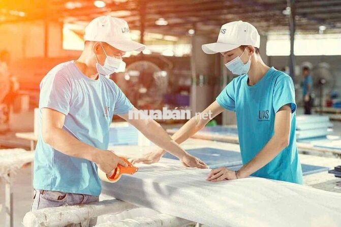 HM TUYỂN CÔNG NHÂN ĐI LÀM NGAY CTY LIVAS