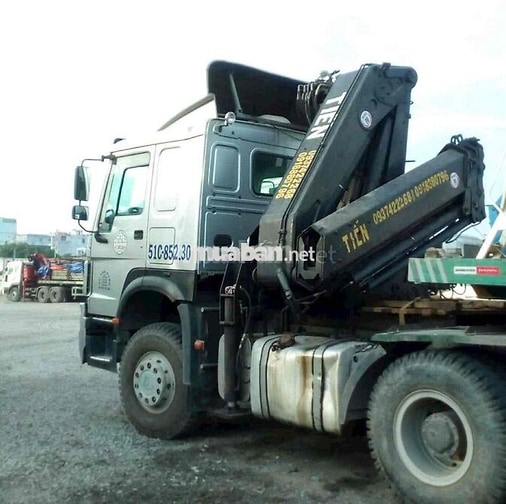 Tuyển tài xế xe cẩu + đầu kéo cẩu lương cao