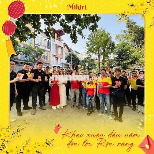 TUYỂN 2 NVBH KHU VỰC QUẬN 12- HÓC MÔN