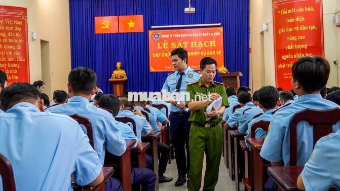 Tuyển bảo vệ chung cư và cơ động, làm 26 công