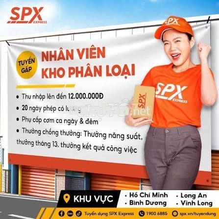 [SPX EXPRESS] NHÂN VIÊN TRẠM GIAO NHẬN HƯNG YÊN