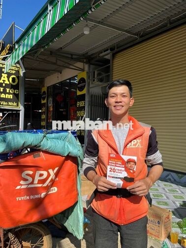 SPX KRONG BUK TUYỂN DỤNG SHIPPER CÓ LƯƠNG ĐẢM BẢO