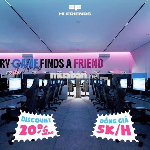 HI FRIENDS GAMING BÌNH TÂN TUYỂN DỤNG