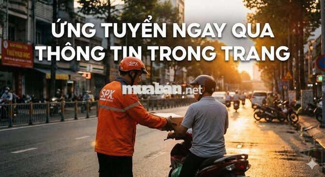 [TRẢNG BÀNG] SPX TUYỂN DỤNG SHIPPER
