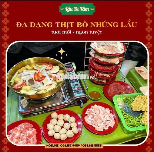 TUYỂN NHÂN VIÊN PHỤC VỤ QUÁN LẨU DÌ TÂM HÀ NỘI
