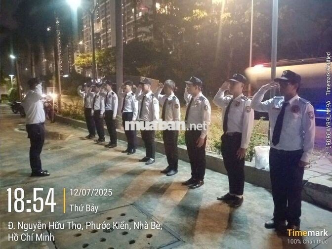 Tuyển bảo vệ nhà máy. Tân Túc. Bình chách