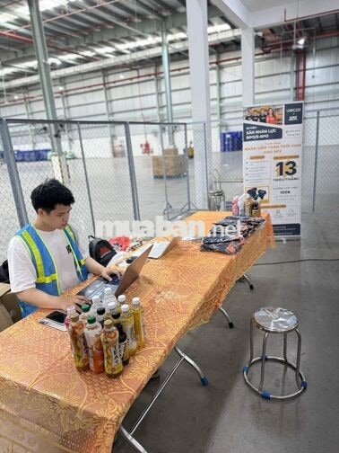 [VIEC.CO] TUYỂN NAM NỮ THỜI VỤ PHỤ KHO KCN ĐÀI TƯ