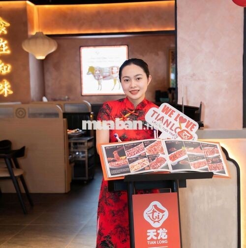 [BIÊN HÒA] TUYỂN 30 PHỤC VỤ/LỄ TÂN KHAI TRƯƠNG