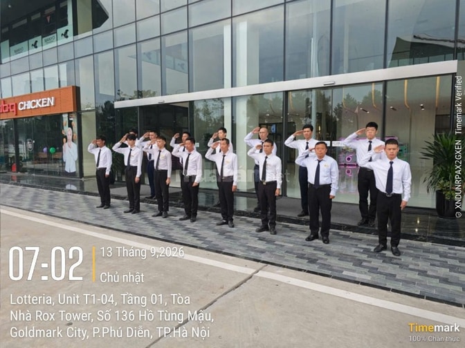 Tuyển dụng bảo vệ tòa nhà tại Hà Nội