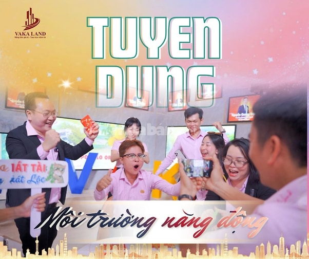 Tuyển Gấp 05 Trưởng Phòng Kinh Doanh & 20 Nhân Viên Sales BĐS Tại Dĩ A