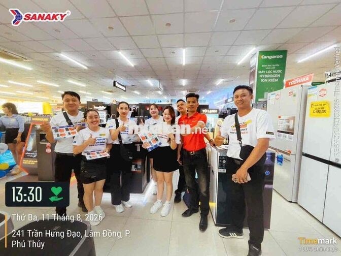 Tuyển dụng PG làm việc tại Điện may xanh