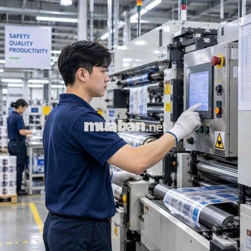 [Củ Chi] Cần 20 NV Nhà máy tem nhãn - Thu nhập10TR