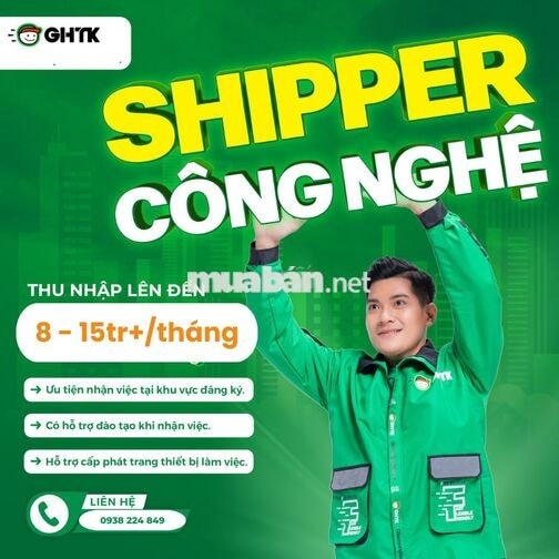 ĐÀ LẠT TUYỂN NHÂN VIÊN GIAO HÀNG BẰNG XE MÁY