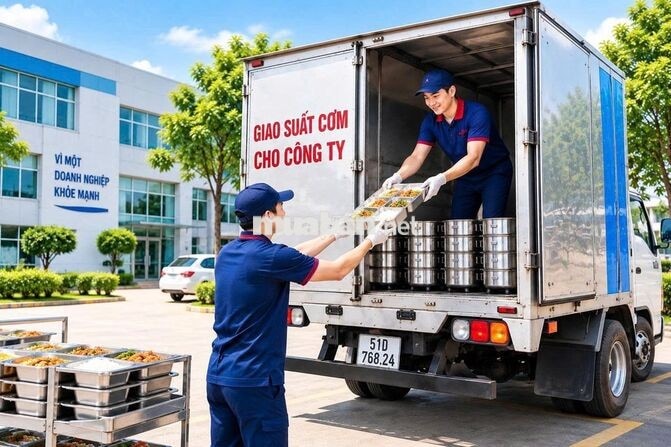 TUYỂN NHÂN VIÊN LÀM SUẤT ĂN CÔNG NGHIỆP BAO ĂN Ở