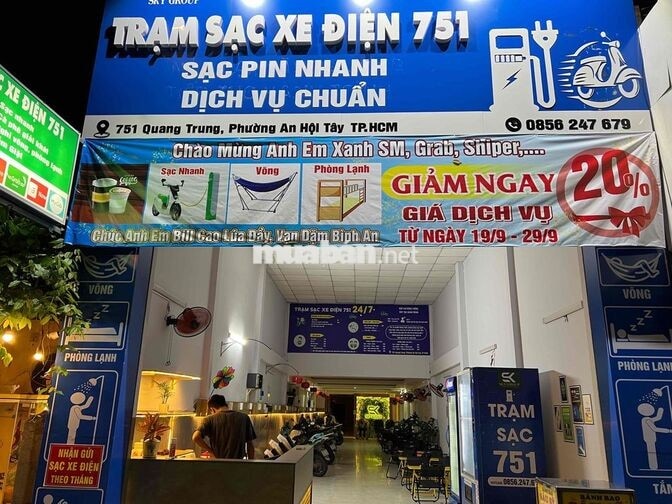 NHÂN VIÊN TRẠM SẠC – CA NGÀY 7H–15H | 25.000