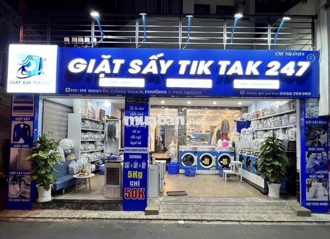 Tuyển Nhân Viên làm tại cửa hàng Giặt Sấy