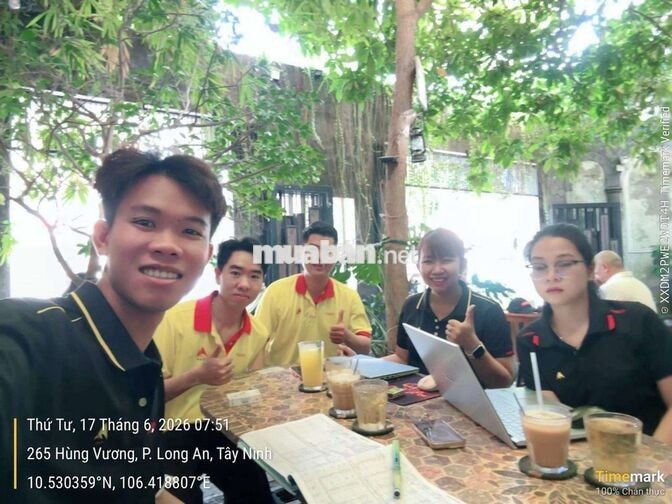 Tuyển 2VV Bán Hàng KV Long An Lương Cứng 7tr+ KPI