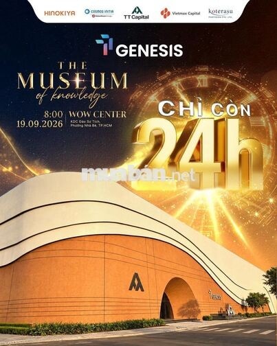 Tuyển Core Team BĐS TT Genesis.Sẵn Lead+Lương cứng