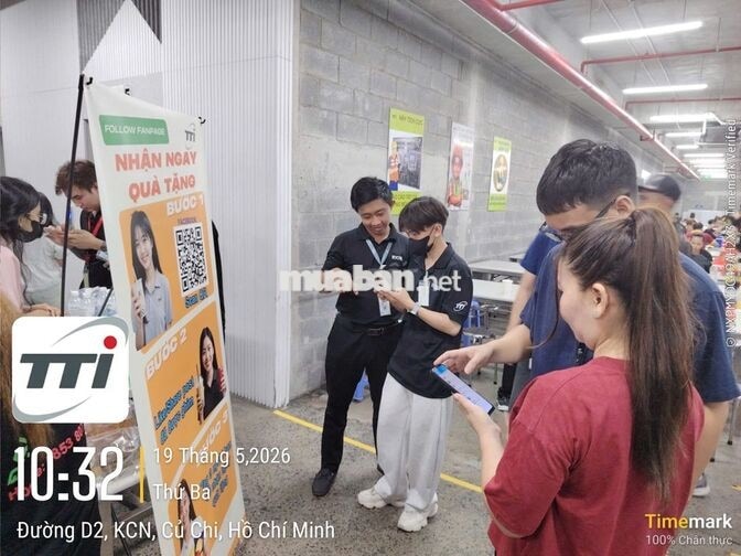 TTI CỦ CHI TUYỂN DỤNG NAM/NỮ SẢN XUẤT