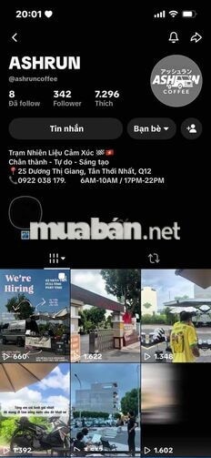 ASHRUN COFFEE TÌM KIẾM ĐỒNG FÊ CHO TEAM! ☕