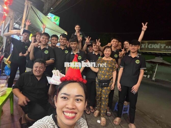 Tuyển 4 Nam LĐPT quán Ốc Nhây