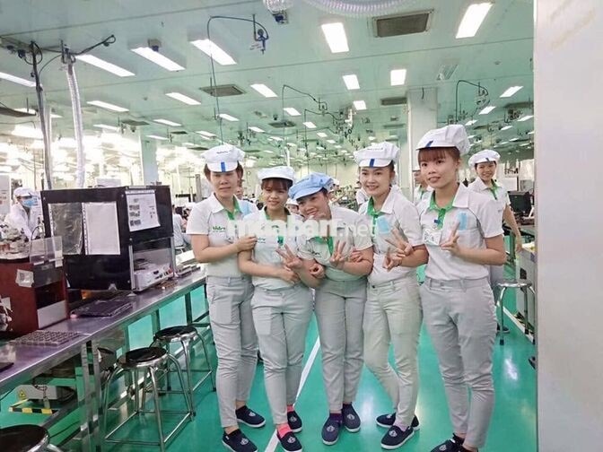🔥CTY ĐIỆN TỬ TUYỂN NỮ - MIỄN PHÍ TRỌ - BAO ĂN  🔥