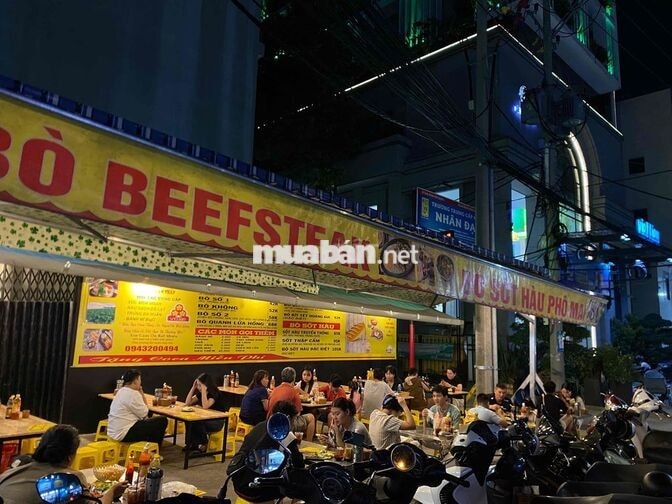 bò quanh lửa hồng bò beefsteak