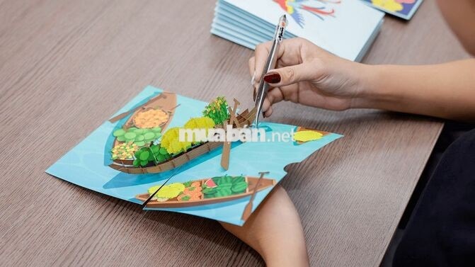 VIỆC LÀM TẠI NHÀ LẮP RÁP THIỆP GIẤY
