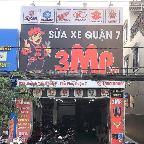 Q.7 - Tuyển thợ, phụ sửa xe máy lương đến 16tr