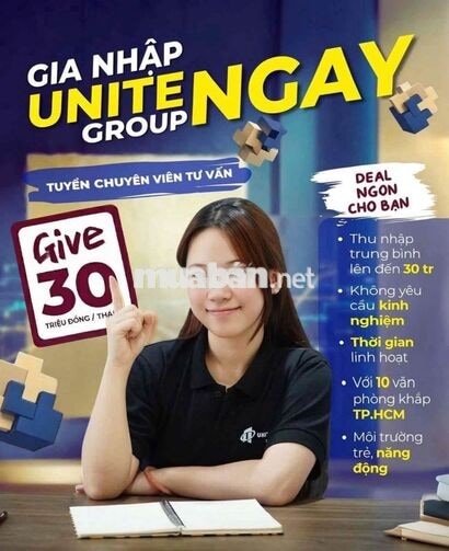 [KO CẦN KN, CÓ THƯỞNG] 5 NV SALE CĂN HỘ BÌNH THẠNH