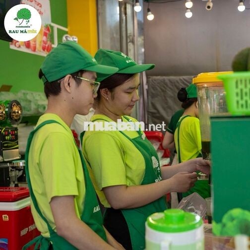[Quận 11] - Nhân viên Part-time Rau Má Mix
