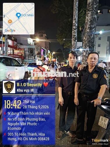 Tuyển giữ xe quán bida