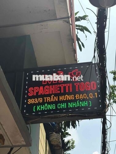 MỲ Ý SPAGHETTI TO GO (không bao ăn, ở)